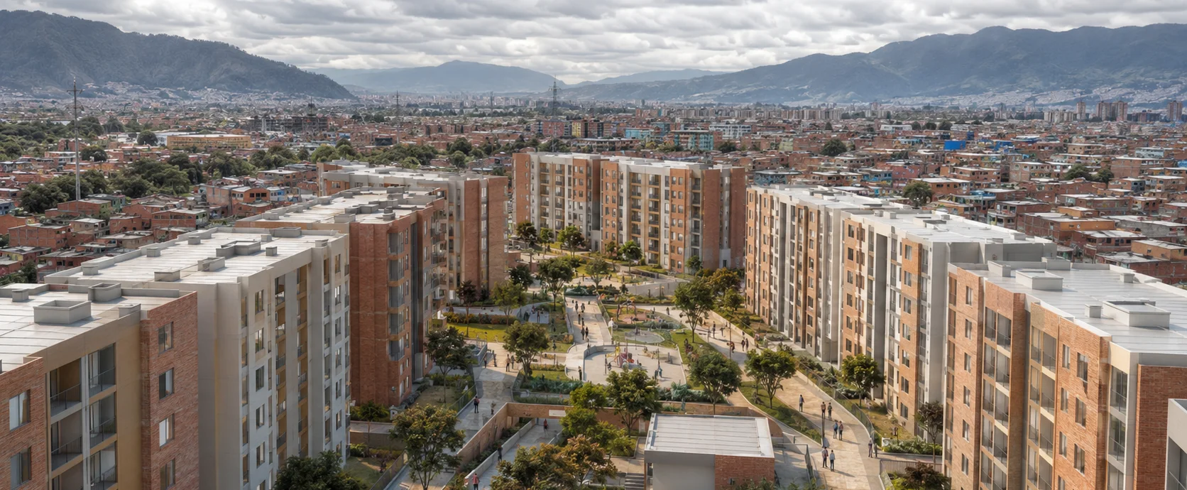 Render del proyecto Colinas de Providencia