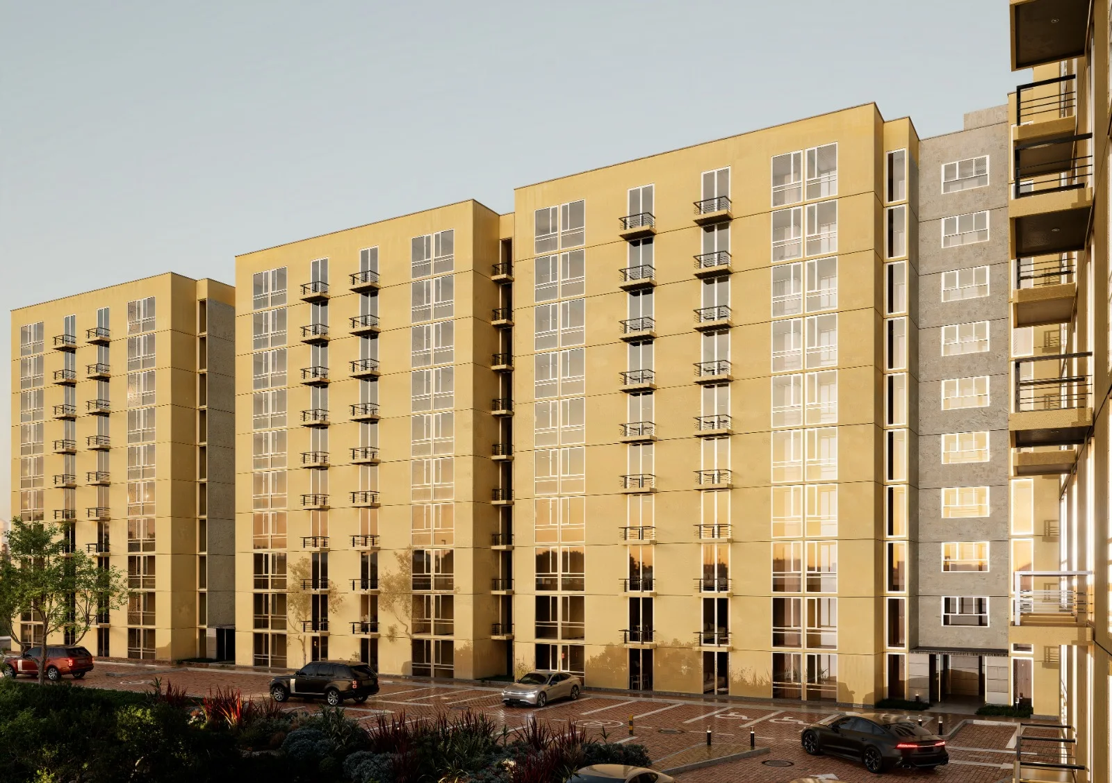 Render del proyecto Mizcaya Apartamentos